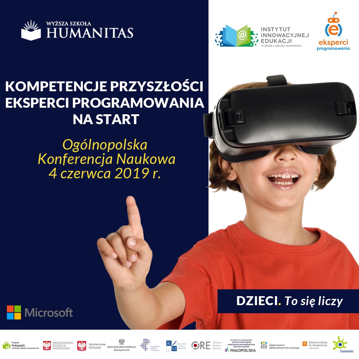 eksperci na start plakat
